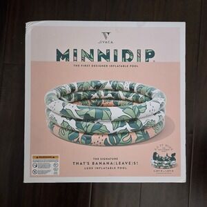 La Vaca Minnidip Pool Adult Inflatable Kiddie Pool Thats Banana (Leave)s!5.5 Ft.